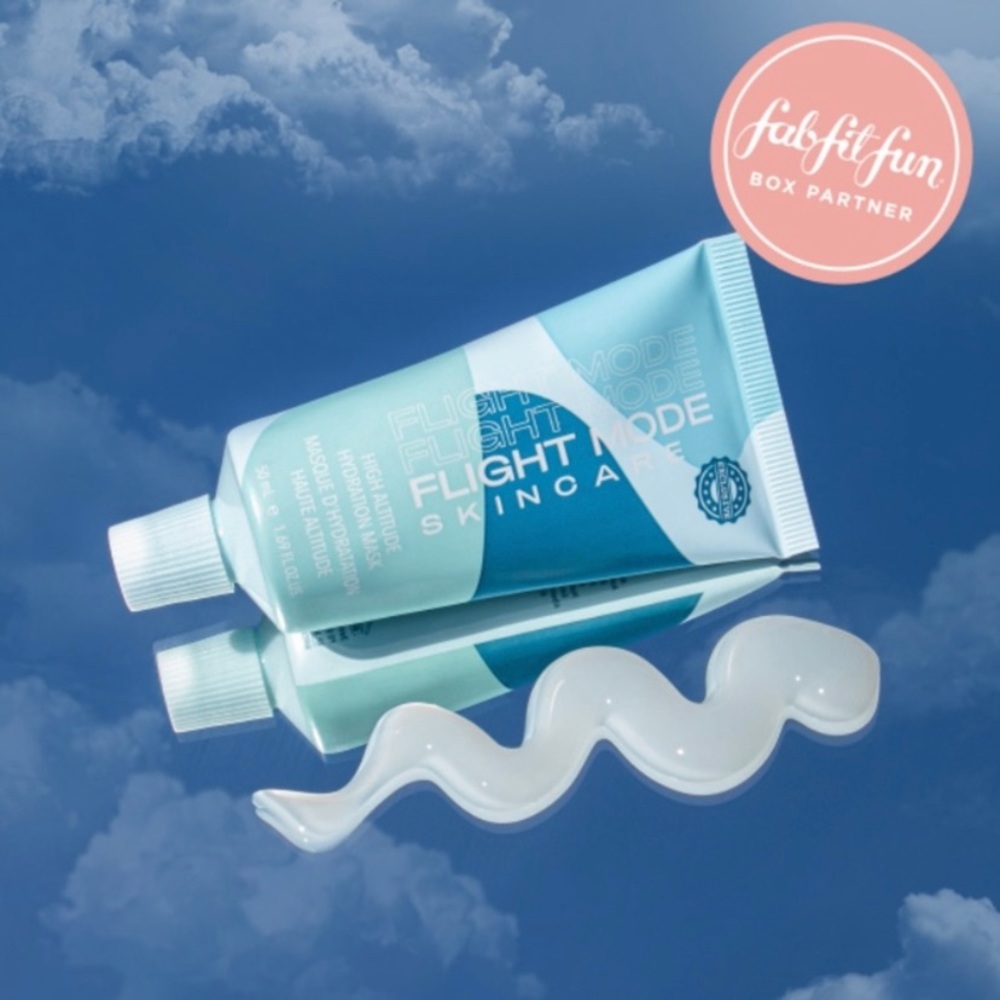 Flight mode skincare high altitude hydration mask